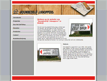 Tablet Screenshot of bouwbedrijfknoppers.nl
